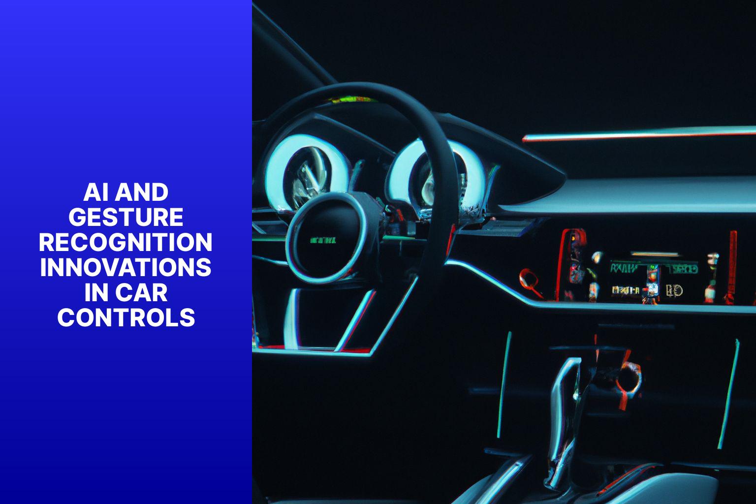 AI and Gesture Recognition: Innovations in Car Controls