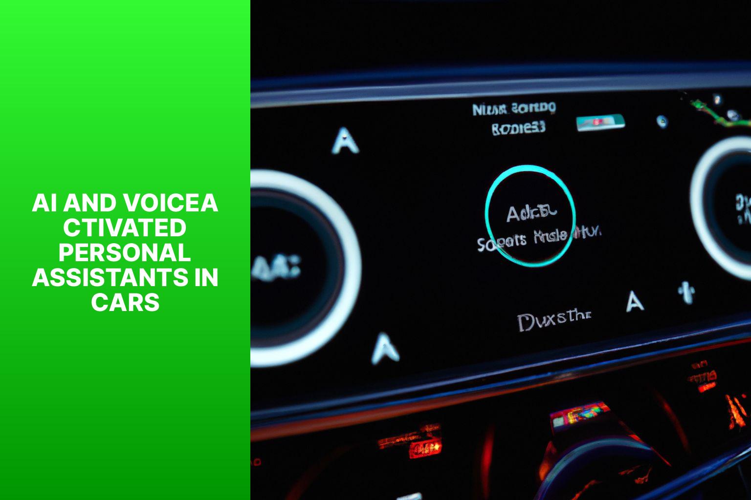 AI and Voice-Activated Personal Assistants in Cars