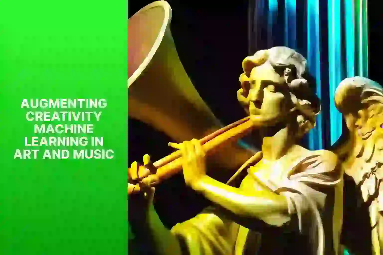Augmenting Creativity Machine Learning in Art and Music